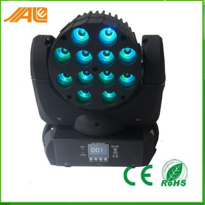 12 x 10w Rgbw 4in1 DJ encenam lavagem principal movente o brilho alto conduzido