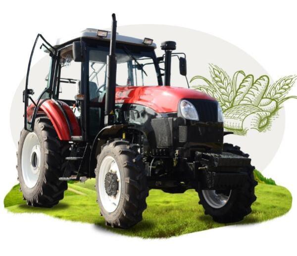 OEM 4X4 Four Wheel Drive Tractors 17.5 Kn  Wheel Drive Trucks 70HP Option  With XINCHAI Brand Engine
