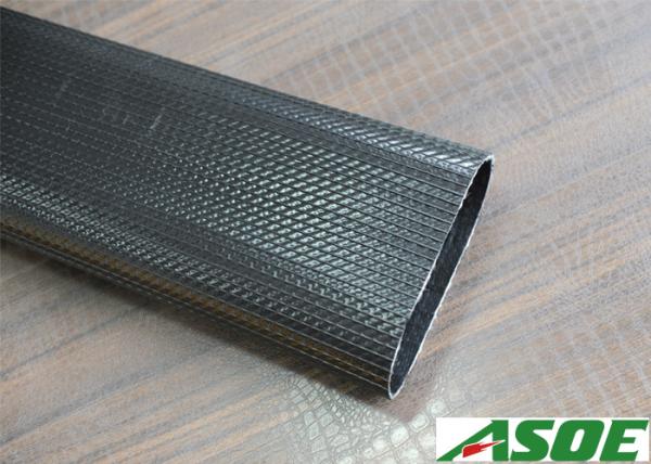 Black NBR Rubber PVC Layflat Hose Abrasion Proof 8 Inch 10 Bar