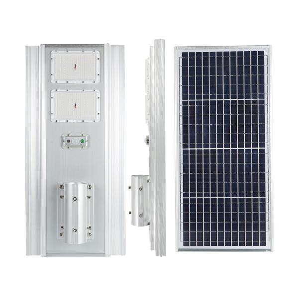 PIR Sensor Outdoor LED Street Light With 200W, IP65 Waterproof Integrated All In One LED Solar Street Light