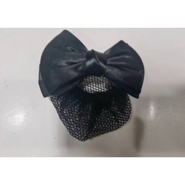 Elegant Bow Hair Clip with Net, Personal Accessories Professional Grip