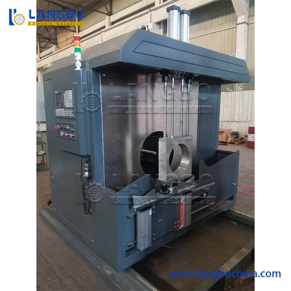 PP PE PVC Plastic Pipe Threading Machine Tube Machine