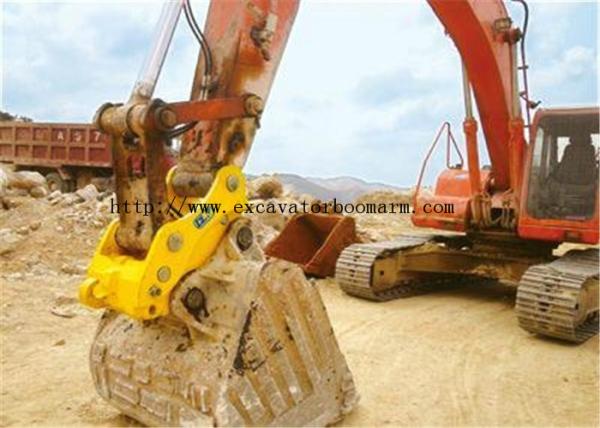 Professional Mini Digger Quick Hitch , Excavator Bucket Quick Coupler Wearable
