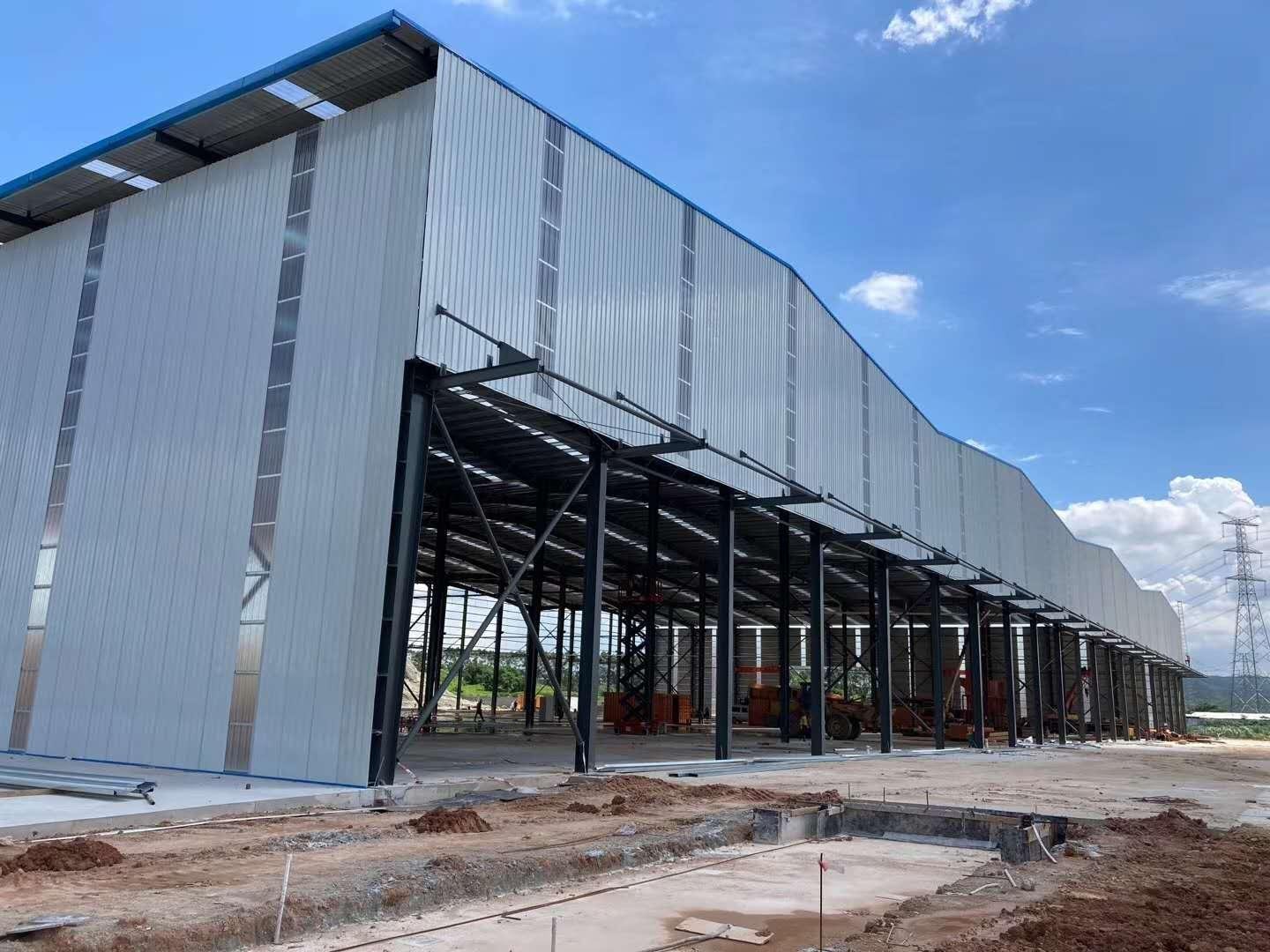 Custom Single-Story Prefabricated Steel Structure Industrial Factory Building