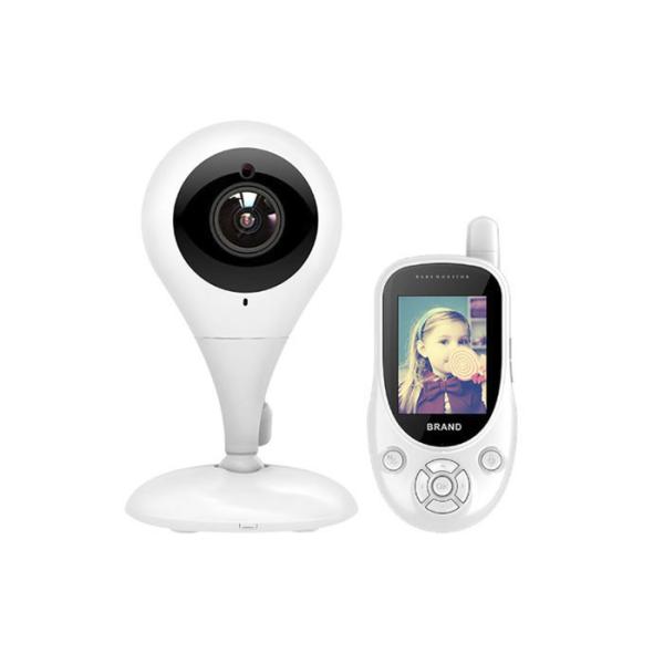 Video Wifi Connected Baby Monitor , Wireless Baby Monitor System HD Screen Temperature Check