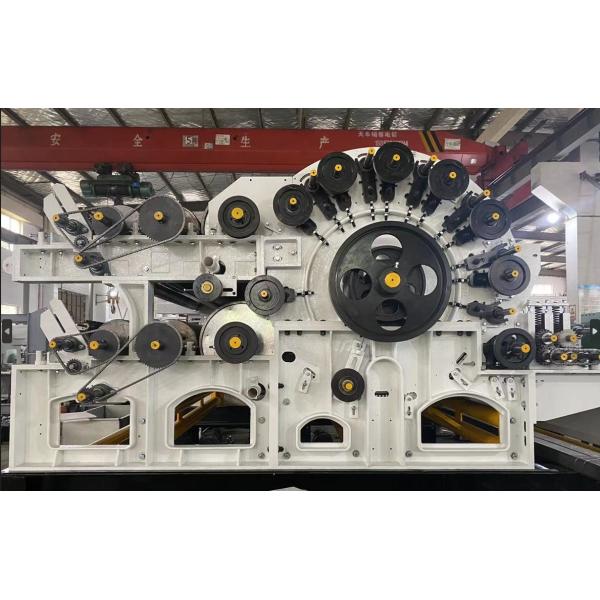 2.3m Working Width  Nonwoven Carding Machine Single Cylinder And Double Doffer Structure