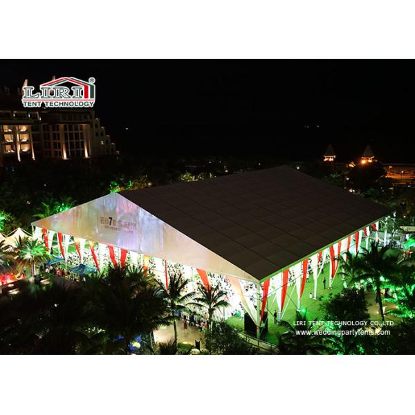 Напольное роскошное белое украшение шатра венчания для партии банкета