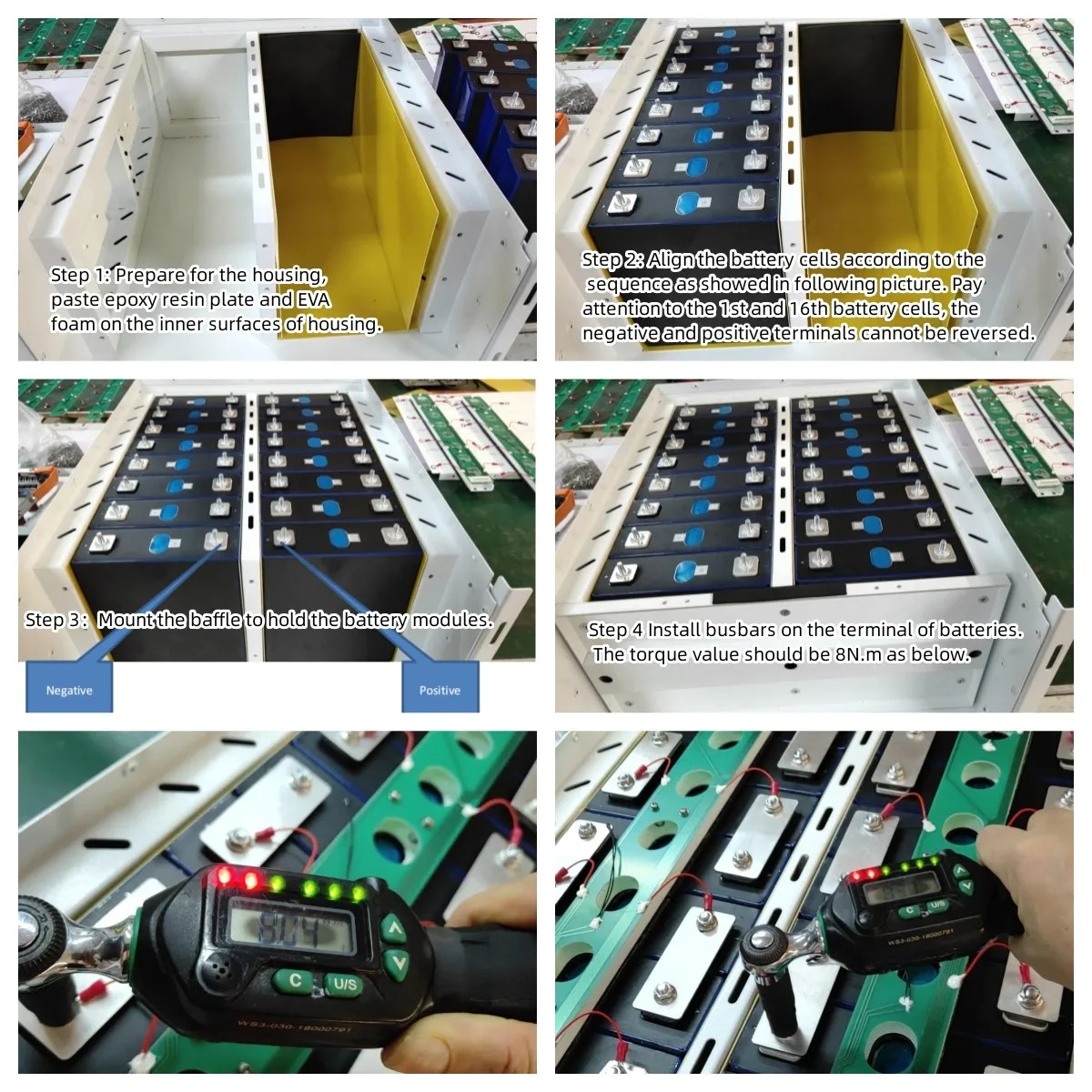 16S 314A JK BMS 16S 200A DIY Power Battery Box For 48V Energy Storage System