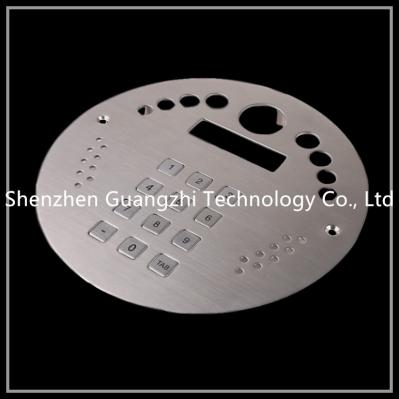 Teclado prendido cifrado metal, teclado numérico Dustproof do número de telefone