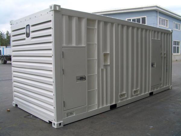 Containerized Power Solutions Dry Container Genset with Noise Reduction and Ventilation Features CSC Certified