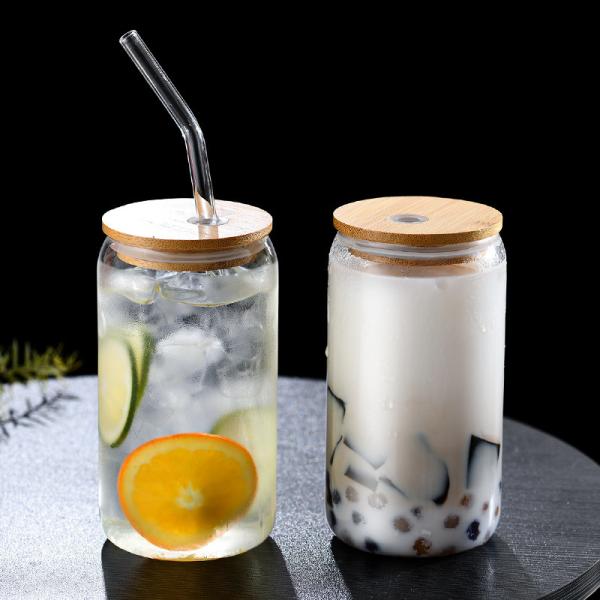Bamboo Mason Jar Lid with Silicone Seal - Eco-Friendly Drinkware