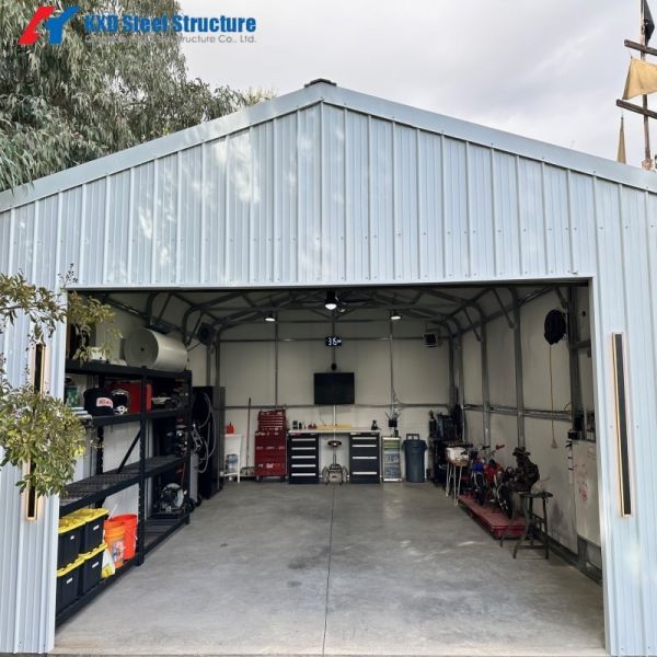 Steel Structure Car Garage Building