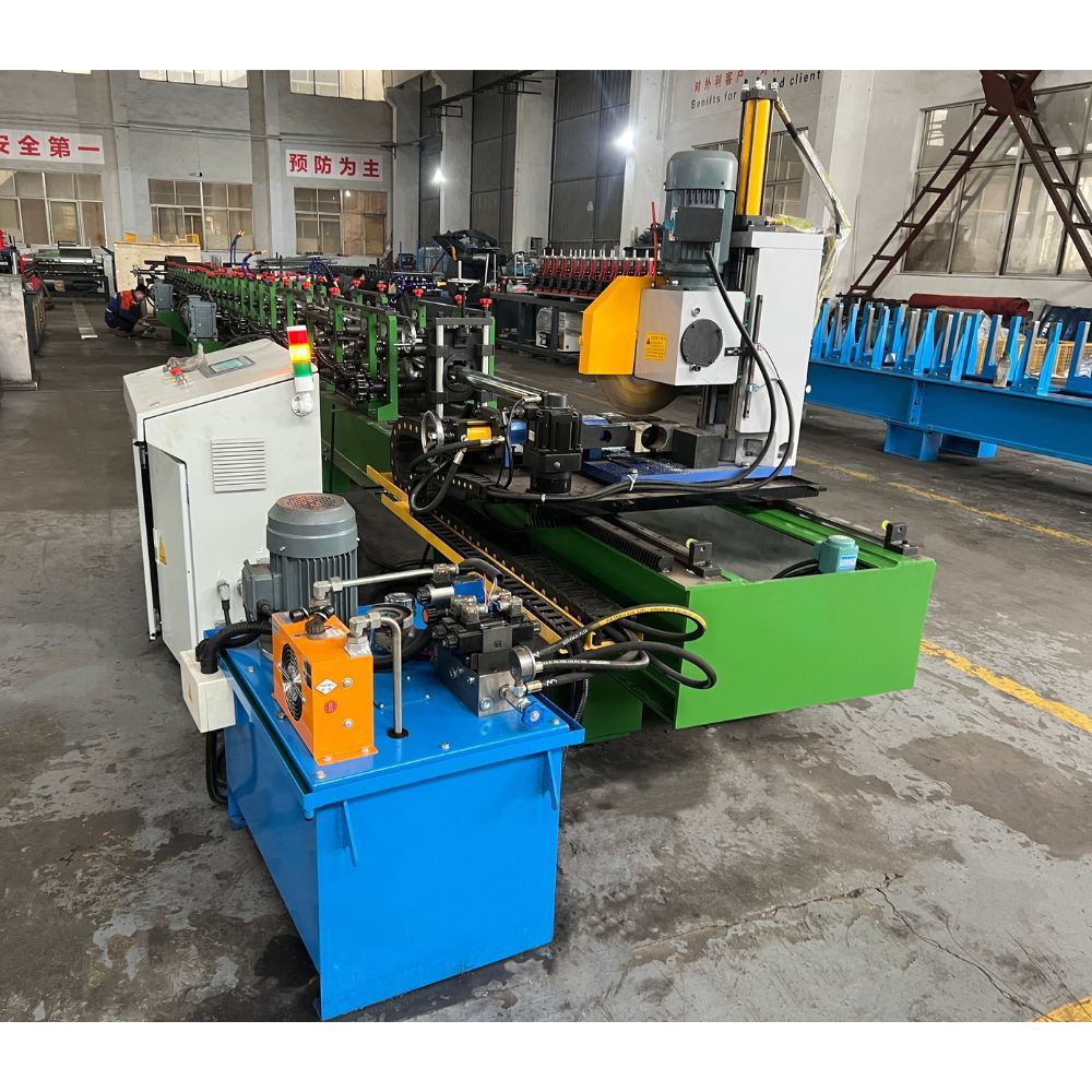 70mm 78mm Awning Tube Roll Forming Machine with 0.6mm-1.2mm Thickness Galvanized Steel