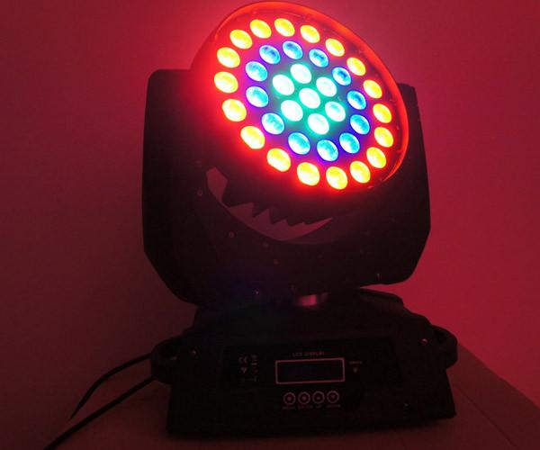 RGBW Led Wash Moving Head Beam Lights For Night Club / Party / Disco Stage Lighting
