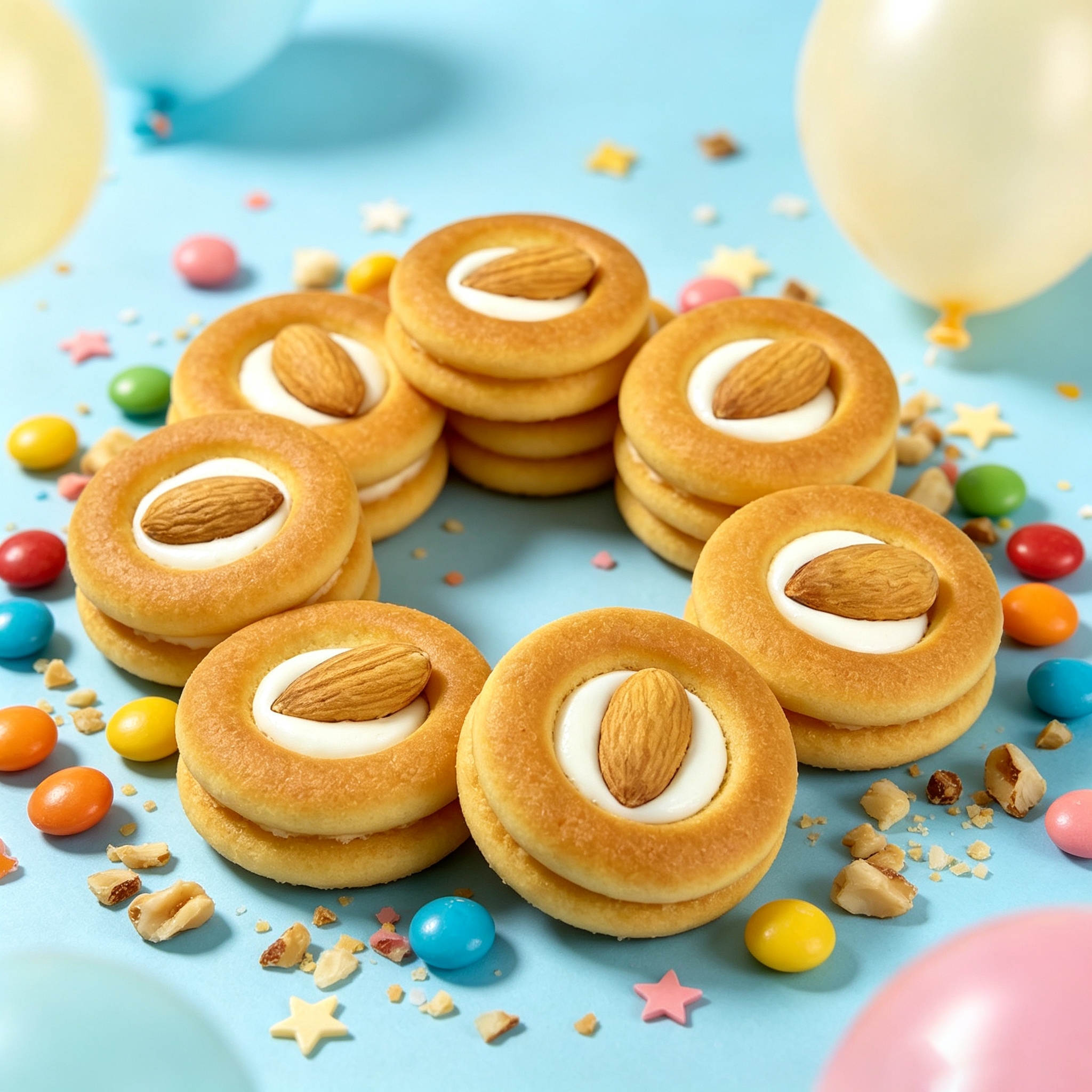 Premium Nut Mini Pizza Biscuits OEM & ODM Ideal Visiting Gift