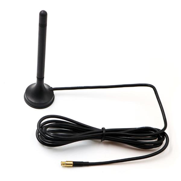 RHCP Magnetic Mount HDTV Digital TV Antenna DVB-T DAB Customize Connector 174-230MHz/470-862MHz