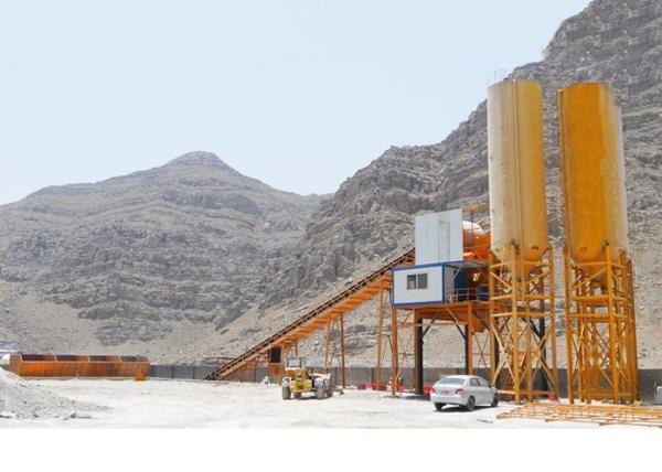 Electric System Concrete Mixing Plant Belt Type Concrete Batching Plant