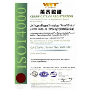JinYuLong Medical Technology Co.,Ltd Certifications