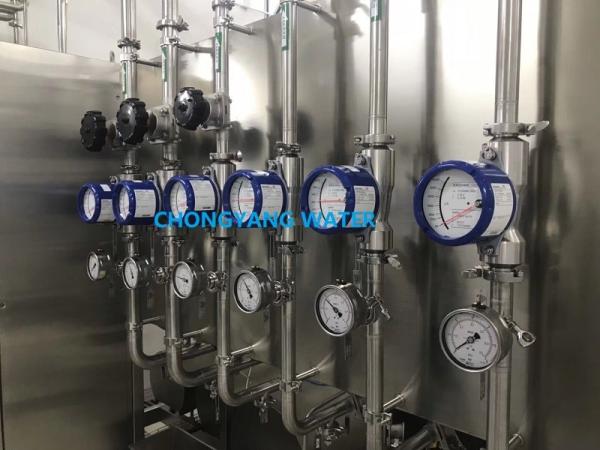 SS304 316L Pharmaceutical Water Purification Systems Treatment Plant  100CFU/Ml
