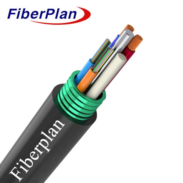 GDTS PSP Armored  Hybrid Fiber Optic Cable And Electrical Cable