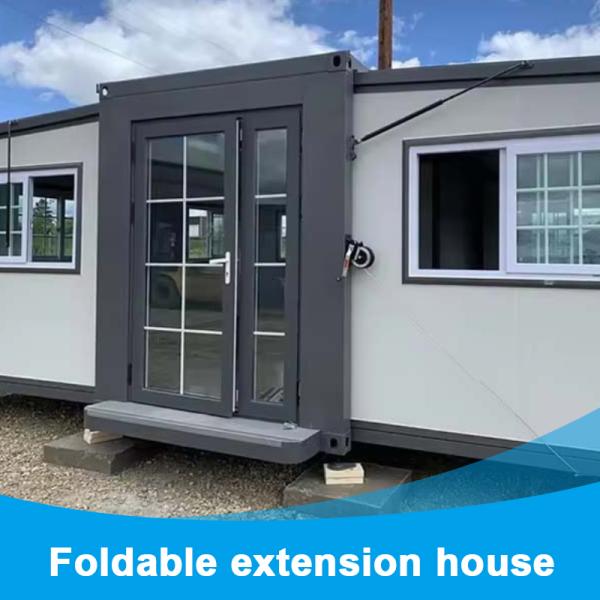 Double wing folding expansion room container mobile room