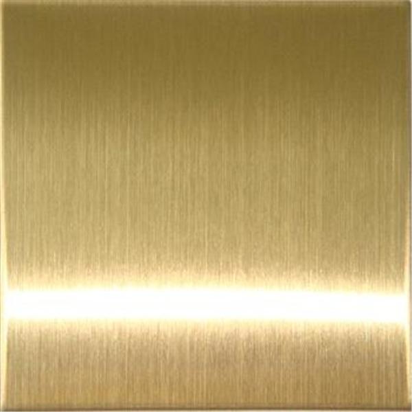 hairline cooper anti-finger coating stainless steel sheet 4x8 for architecture decoration