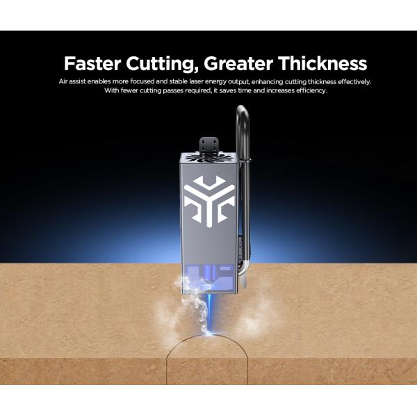 ACMER C4  Laser Engraver Air Assist Pump EU I US I UK Plug 5.0-5.5 M/s Air Speed