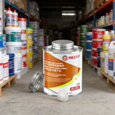 OEM Pipes And Fittings CPVC Solvent Cement For Hot And Cold Water Piping