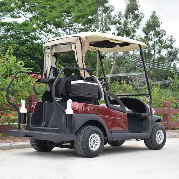 Innovative 2 Seaters Electric Golf Cart with Lithium Battery