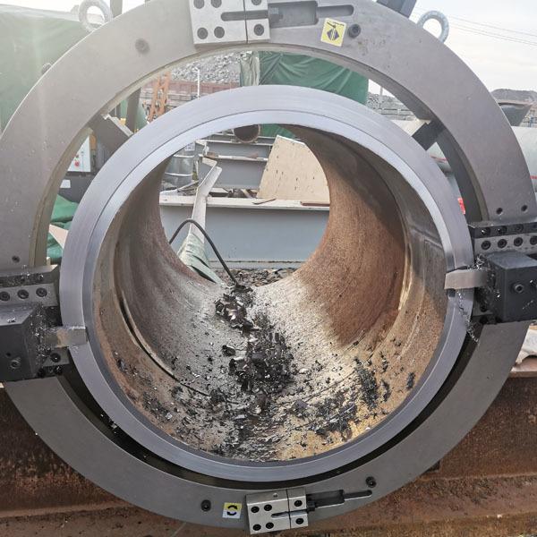 Máquina biseladora de corte de 22–28 con diseño fácil de usar para el operador