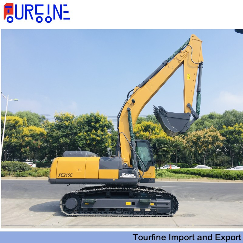 XCMG XE215C 21 Ton Hydraulic Crawler Excavator For Construction Demanding Earthmoving