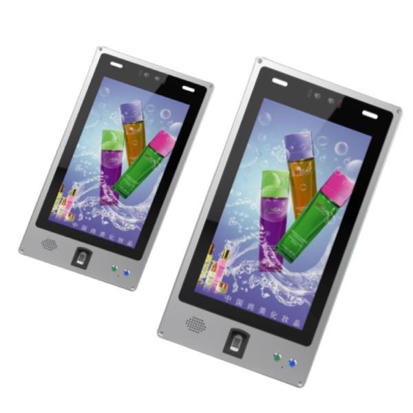 Wall Mounted Face Recognition and Fingerprint Access Control System