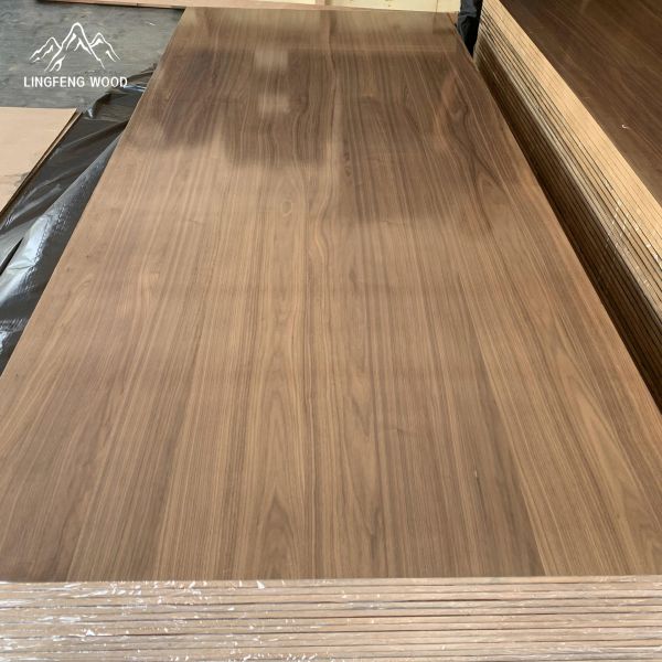 Premium Walnut Veneered MDF Panel | Real Wood Veneer Sheet