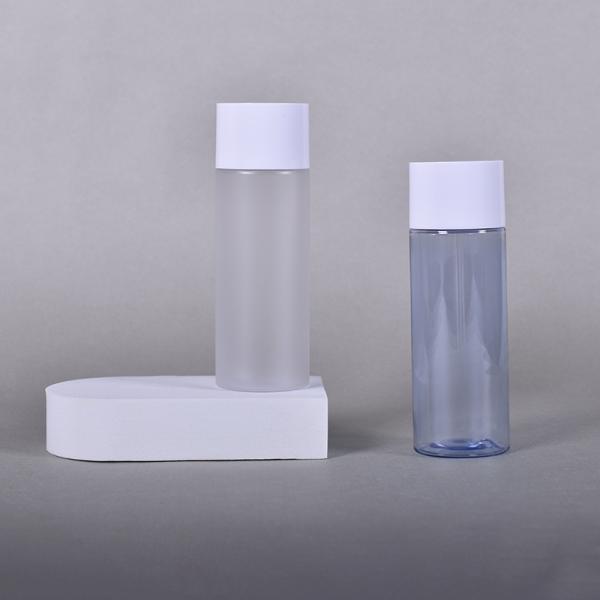 SCREW CAP Customized 100ml 120ml 150ml 200ml PET Plastic Empty Toner Bottle for Face Lotion and Cosmetics Custom Colors