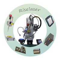 Soldadora auto de rayo láser del equipo de soldadura del brazo robótico de Riselaser para el coche