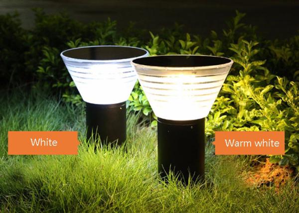300mm 600mm 800mm Waterproof Solar Garden Lights 18h IP65 Solar Powered Lawn Lights