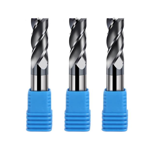 4 Flute Carbide End Mill 1-20mm Diameter HRC45-65