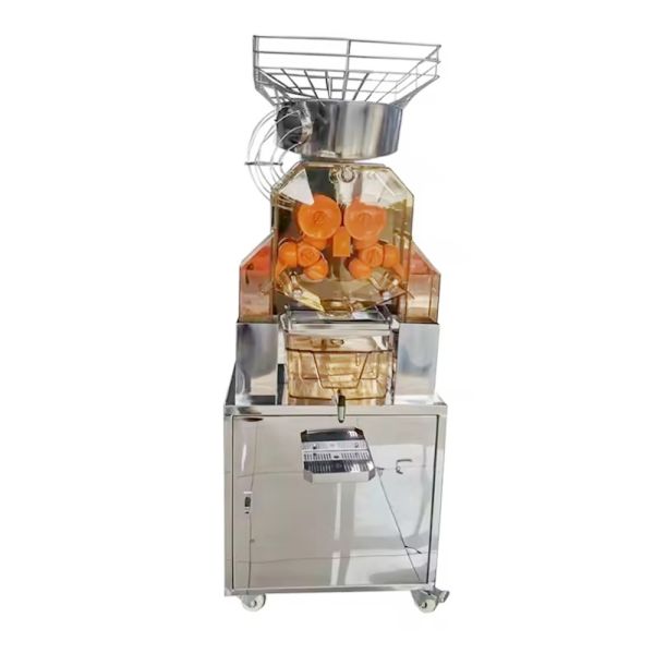 Stainless Steel Automatic Fruit Juicer with High Productivity for Commercial Juice Extraction