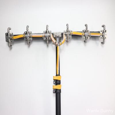 Pintura de mão leve para painéis solares Robô de limpeza de painéis de escalada