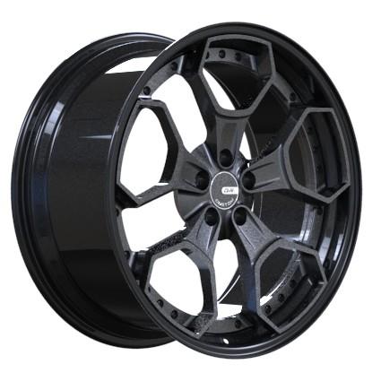PCD 5x120 Three Piece Forged Wheels VIA 3 Piece 22 Inch Rims
