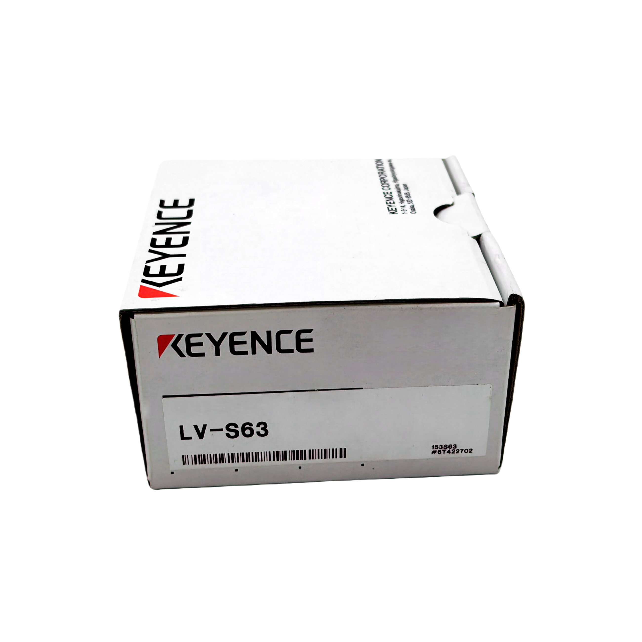 KEYENCE LV-S63 Original Retroreflective Digital Laser Sensor Head for Industrial