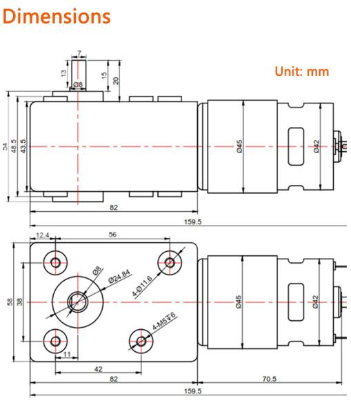 Faradyi Factory Direct Sale 775 Brushed Brushless Double Shaft Electric Dc Motor 12V 24V For Tools Electric Fans