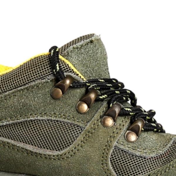 Unisex PU Injection Safety Shoe Steel Toe Cap Slip Abrasion Resistance Comfortable EVA Insole