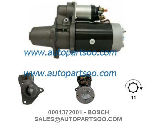 0001372002 0001372003 - motor de acionador de partida 24V de BOSCH 6.2KW 11T MOTORES DE ARRANQUE