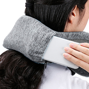 Travel Accessories Memory Foam Neck Roll Pillow For Neck Pain , Long Life