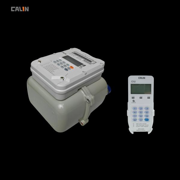 White Gas Electric Payment Meters STS Compliant Steel Body