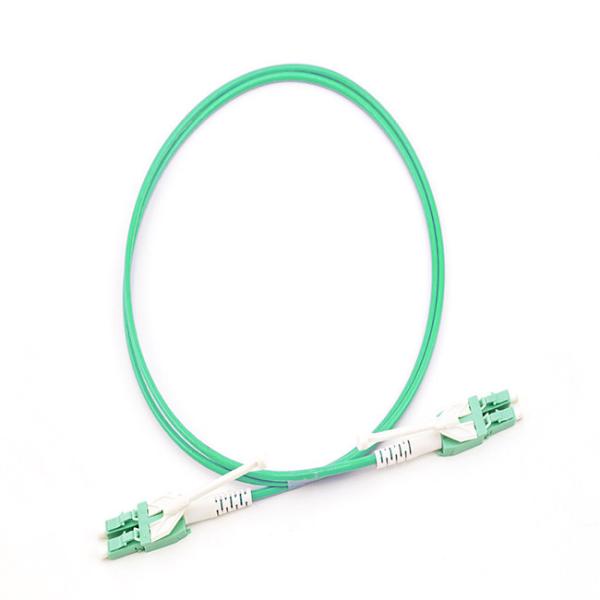 Duplex 3.0mm 2.0mm PVC LSZH OFNR LC PC-LC PC Multimode  OM3  Fiber Patch Cord