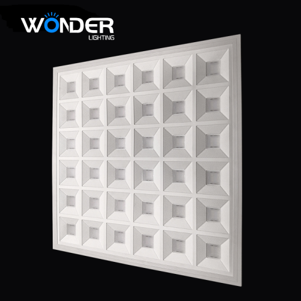 IP44 Factory Price 595x595 Back Lit Module Ceiling Flat Dimmable smd 120LM/W 72w