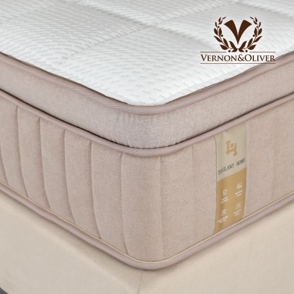 14 Inch Gel Memory Foam Pocket Spring Mattress Compressed in Box for Hotel and Home Use