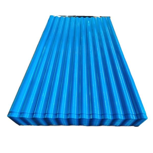AZ150 18 Gauge 0.2-0.8mm PPGI Sheet Galvanized Corrugated Sheet For Roofing